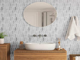 Decorative Stickers 50 pcs Grey Marble 30 x 30 x 0.8 cm 42021289
