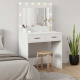Dressing Table White 78.5 x 41 x 135 cm Engineered Wood 865028