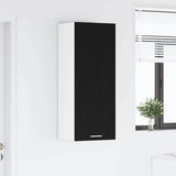 Hanging Cabinet Black Oak 40 x 31 x 100 cm Engineered Wood 884339