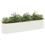 Raised Garden Bed White 200 x 40x 40 cm 8011692