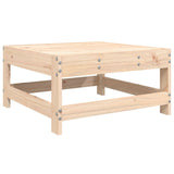 Garden Footstool Solid Wood Pine 825485