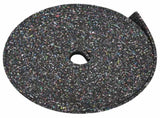 Rubber Granulate Roll Black 2000 x 12 x 0.6 cm Rubber 42027300
