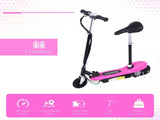 Foldable Electric Scooter Ride on for Kids 12V 120W W/Brake Kickstand-Pink T3398P347576