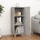 Sideboard Concrete Grey 34.5x34x90 cm Engineered Wood 812325
