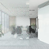 Window Films 5 pcs Frosted 3D Rainbow Pattern PVC 3208988
