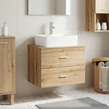 Wall-Mounted Bathroom Cabinet Artisan Oak 62.5 x 44.5 x 50 cm 890333