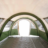 Camping Tent Tunnel 4-Person Green Waterproof 94400