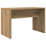Dressing Table Set with LED Artisan Oak Engineered Wood 3329188