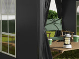 2 x 2 m Garden Pop Up Gazebo, Wedding Party Tent Marquee, Water Resistant Awning Canopy with T3398P314109