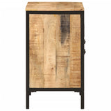 Bathroom Sink Cabinet 55x35x60 cm Solid Wood Mango and Iron 358572