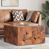 Stools 4 pcs Brown 40x40x45 cm Solid Teak Wood 274356