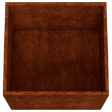 Planter 49x47x46 cm Corten Steel 821551
