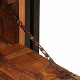 Shoe Cabinet Brown 90 x 38 x 45 cm Solid Reclaimed Wood 4016722