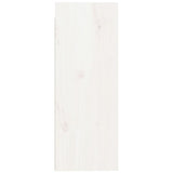 Wall Cabinets 2 pcs White 30x30x80 cm Solid Wood Pine 813498