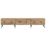 TV Cabinet Artisan Oak 147 x 34.5 x 30 cm Engineered Wood 895634