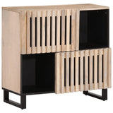 Sideboard 80x34x75 cm Solid Wood Mango 377572