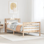 Bed Frame with Headboard without Mattress 90x200 cm 3305937