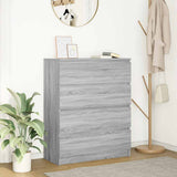Sideboard Grey Sonoma 80x35x99 cm Engineered Wood 3328485