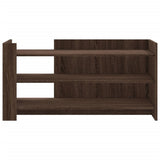 Coffee Table Brown Oak 100x50x50 cm Engineered Wood 848352