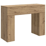 Coffee Table Artisan Oak 102 x 35 x 75 cm Engineered Wood 899935