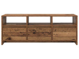 TV Cabinet 102 x 37.5 x 52.5 cm Oak Wood Engineered Wood 8017358