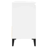 Bathroom Cabinet White 65x33x60 cm Engineered Wood 819828