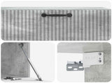 Wall-Mounted TV Cabinet Concrete Grey 98 x 41 x 30 cm 899038