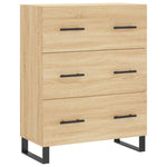 Highboard Sonoma Oak 69.5x34x180 cm Engineered Wood 3189408