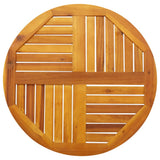 Table Top 70x2 cm Round Solid Wood Acacia 4004249