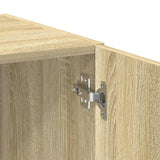 Storage Cabinet Sonoma Oak 70x42.5x225 cm Engineered Wood 3281331