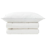Duvet and Pillow Set 2 pcs 155x200 cm Winter 450 GSM Wool White 3441120