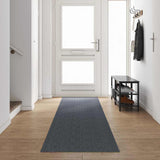 Carpet Runner Grey 80 x 500 cm Fabric 42011420
