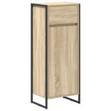 Bathroom Furniture Set with Drawer Sonoma Oak Engineered Wood 3403053