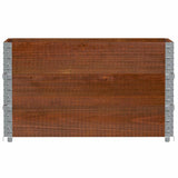 Garden Planter Brown 100x50 cm Solid Wood Pine 3295430