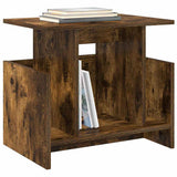 TV Stand Smoked Oak 50 x 35 x 45 cm Engineered Wood 891008