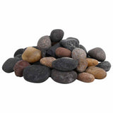 Polished Pebbles 25 kg Mixed Colour 5-8 cm 3217197