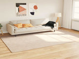 Rug Runner MARSA Cream 190 x 300 cm Polyester and PVC 42023070