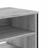 TV Cabinet Grey Sonoma 122x34x41 cm Engineered Wood 848572