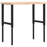 Workbench 100x60x cm Solid Wood Beech Rectangular 3309683