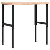 Workbench 100x60x cm Solid Wood Beech Rectangular 3309683
