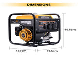 Petrol Generator Inverter 3500w Job Site/camping portable generator Low noise 93848100