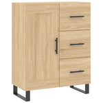 Highboard Sonoma Oak 69.5x34x180 cm Engineered Wood 3196038