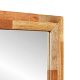 Bathroom Mirror Artisan Oak 50 x 70 x 2.5 cm Solid Mango Wood 4018327
