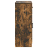 Sideboard Smoked Oak 66 x 34.5 x 87 cm Engineered Wood 895790