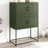 Sideboard Olive Green 68.5x38.5x107 cm Steel 846486