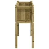 Garden Planters 2 pcs with Legs Impregnated Wood Pine 837573
