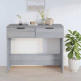 Console Table Grey Sonoma 90x36x75 cm Engineered Wood 817073