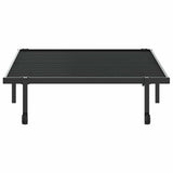 Bed Frame without Mattress Foldable Black 107x203 cm Steel 4103963
