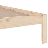 Bed Frame without Mattress 140x190cm 814734