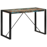 ZNTS Dining Table 120x55x76 cm Solid Wood Reclaimed 351692